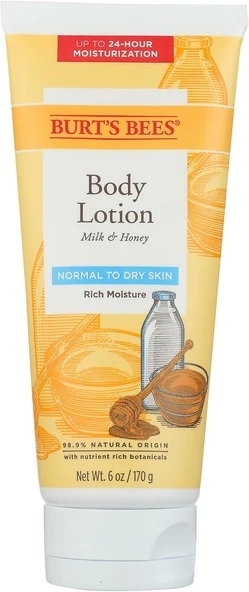 Süt Ballı Vücut Losyonu - Normal Ila Kuru Ciltler 6 Oz (170 G) Losyon ürün görseli 1