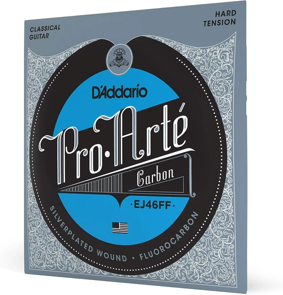 D'Addario Ej46Ff Klasik Gitar Tel Seti, Pro-Arte, Carbon Trebles-Dy ürün görseli 1