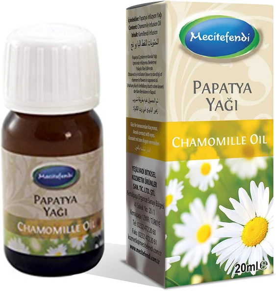 Mecitefendi Papatya Yağı 20 Ml ürün görseli 1