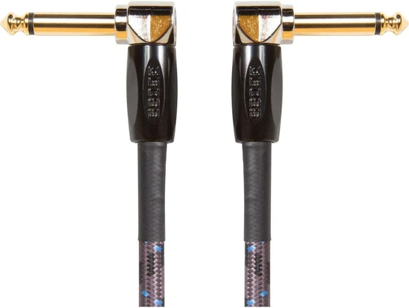 6 Inç (15Cm) Gösterge Kablosu, Açılı/Açılı 1/4 "Jack, 3'Lü Paket (Bic-Pc-3) ürün görseli 1