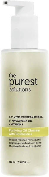The Purest Solutions Postbiyotik Içerikli Multifonksiyonel Arındırıcı Temizleme Yağı 150 Ml ürün görseli 1