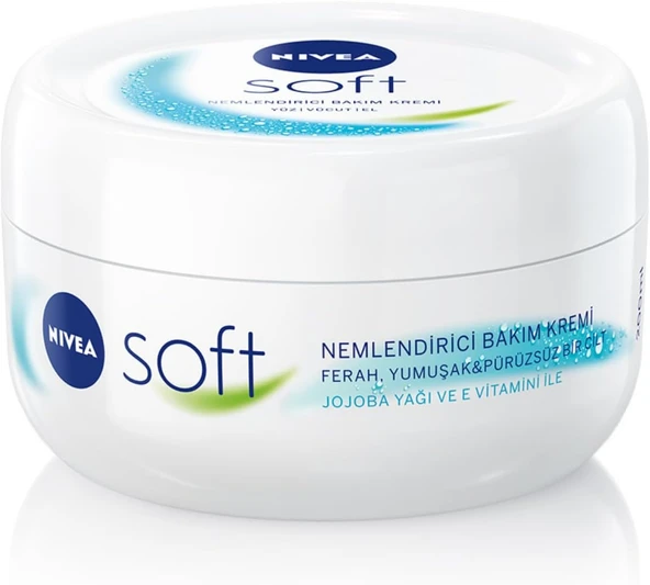 Nemlendirici Bakım Kremi 100 Ml, El,Yüz,Vücut Kremi, 48 Saat Nemlendirme,Jojoba Yağı,E Vitamini,Paraben İçermez ürün görseli 1