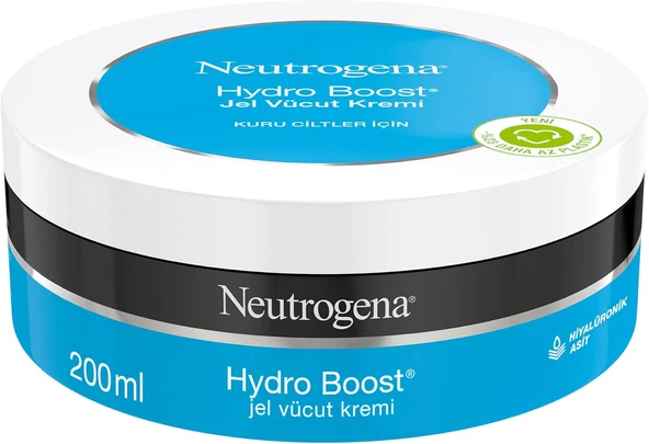 Hydro Boost Hızlı Emilen Vücut Kremi Kavanoz Hyalüronik Asit İçerikli Nemlendirici Jel Vücut Kremi Normal Kuru Ciltler İçin 200 Ml ürün görseli 1