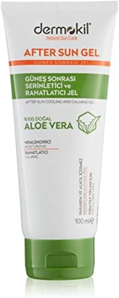Dermokil After Sun Gel, Güneş Sonrası Nemlendirici Rahatlatıcı Jel, 100 Ml ürün görseli 1