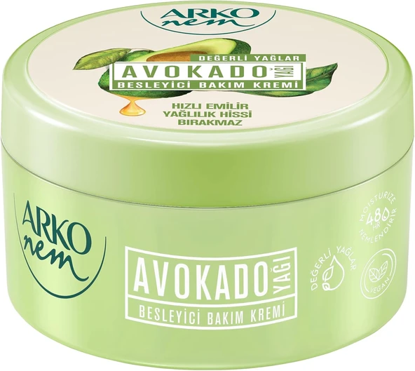 Nem Değerli Yağlar Avokado Yağı Nemlendirici Krem, 250 Ml ürün görseli 1