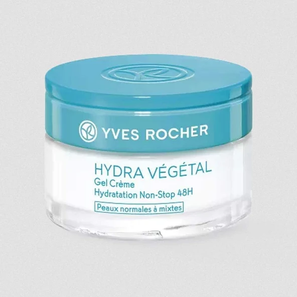 Yves Rocher Hydra Végétal - Crème Riche Pour Le Visage, Hydratation Non-Stop 48 H ürün görseli 1