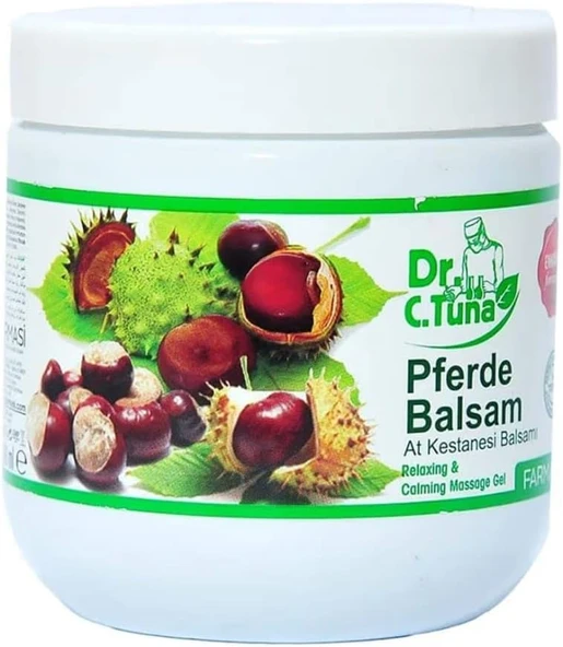 Farmasi Dr.Cevdet Tuna At Kestanesi Balsamı Masaj Jeli 500Ml ürün görseli 1