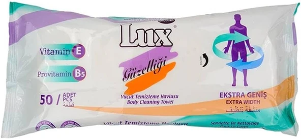 Lux Marka: Hasta Vücut Temizleme Havlusu 50Li 8690758080083 Kategori: Vücut Kremi ürün görseli 1
