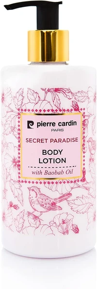 Pierre Cardin Secret Paradise Babobab Yağı İçeren Besleyici Nemlendirici Vücut Losyonu - 350 Ml ürün görseli 1
