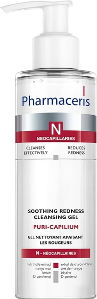 Dr Irena Eris Pharmaceris Puri Capilium Soothing Rednees Cleansing Gel Temizleme Jeli (190 Ml) ürün görseli 1