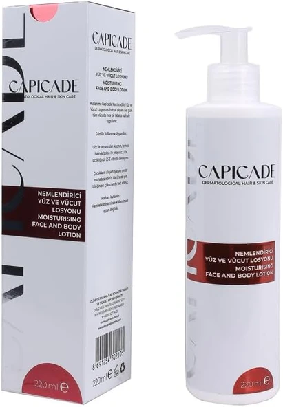 Capicade Nemlendirici Yüz Vücut Losyonu 220 Ml ürün görseli 1