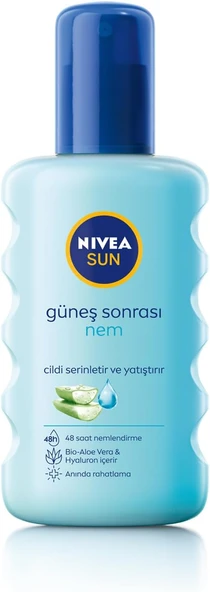 Sun Ferahlatıcı Güneş Sonrası Vücut Spreyi 200Ml, Nemlendirici, Aloe Vera, Hyaluron ürün görseli 1
