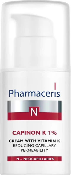 Pharmaceris N Capinon K % 1 Geniş Kılcal Damar Görünümünü Azaltıcı 30 Ml ürün görseli 1