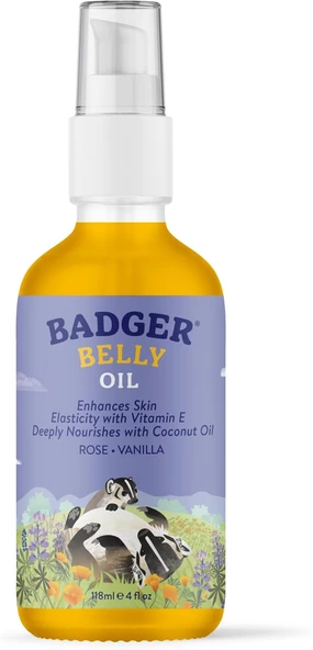 Badger Organik Karın Çevresi Nemlendirici Çatlak Yağı 118 Ml ürün görseli 1