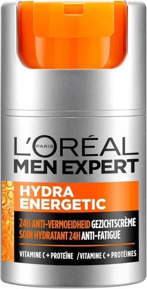 Paris Men Expert Hydra Energetic Moisturizer Pump 50Ml ürün görseli 1