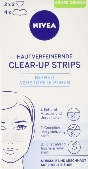 Visage Hautverfeinerndes Clear Up Strips 6 Şerit ürün görseli 1