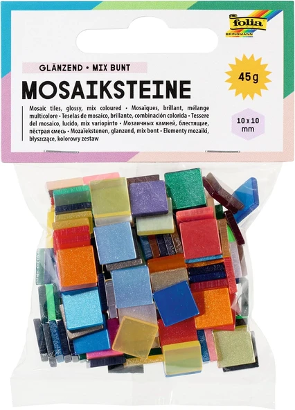 Folia 59209 Mozaik 10X10 Mm 190 Adet Parlak ürün görseli 1