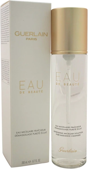 Guerlain Pure Radiance Cleanser Refreshing Micellar Solution Misel Yüz Temizleme Jeli (200 Ml) ürün görseli 1