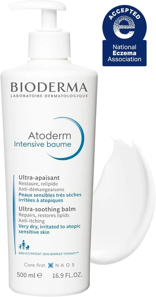 Atoderm Intensive Balm Çok Kuru Atopi Eğilimli Ciltler Için Nemlendirici Onarıcı Bakım Kremi Bebek, Çocuk Yetişkin Kullanımına Uygun ürün görseli 1