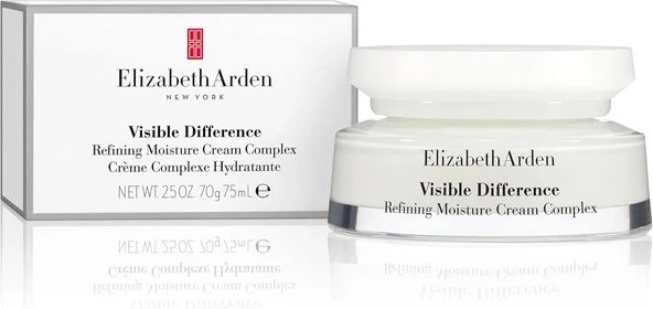 Elizabeth Arden Görünür Fark Arındırıcı Nem Kremi Kompleksi, Günlük Yüz Nemlendirici, Nem Kaybını Önler, Dermatolog Olarak Test Edilmiş, 2.5 Oz ürün görseli 1