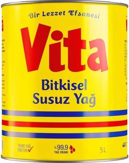 Vita Bitkisel Susuz 5 Lt ürün görseli 1