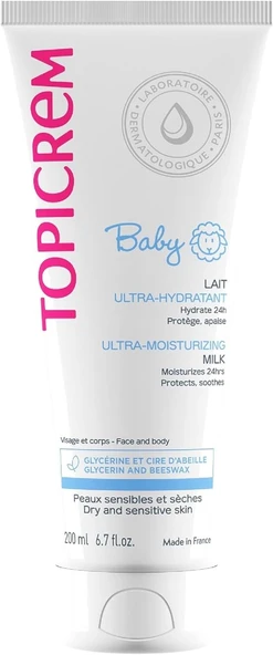 Topicrem My First Moisturizing Milk 200Ml ürün görseli 1