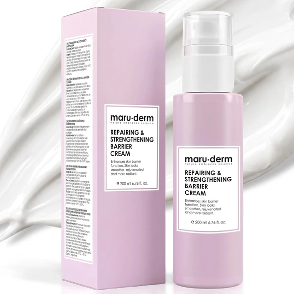 Maru.Derm Bariyer Onarıcı Ceramide Cilt Bakım Kremi 200 Ml ürün görseli 1