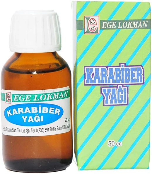 Ege Lokman Karabiber Yağı 50 Cc ürün görseli 1