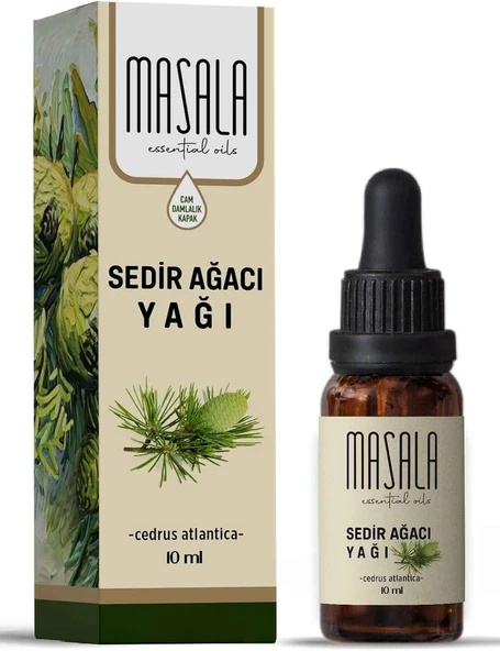 Masala Sedir Ağacı Yağı 10 Ml. - (Cedarwood Oil) ürün görseli 1
