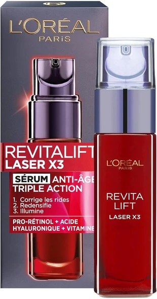 Paris L'Oreal Yaşlanma Karşıtı Revitalift X3 30 Ml 3600522249597 ürün görseli 1