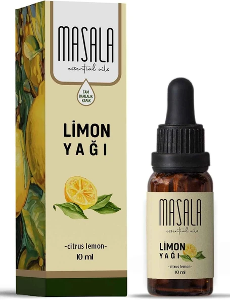 Masala Saf Limon Yağı 10 Ml. (Lemon Oil) ürün görseli 1
