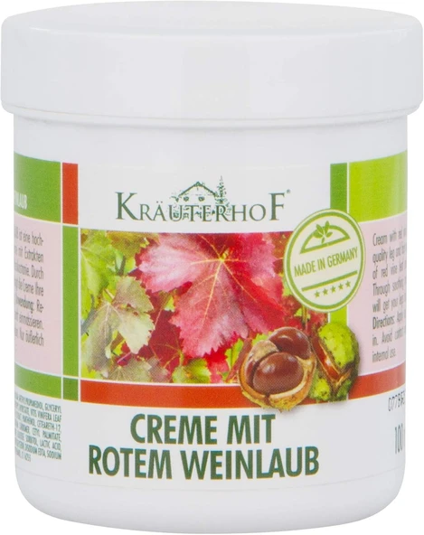 Krauterhof Kırmızı Asma Yaprağı Kremi 100 Ml ürün görseli 1