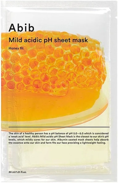 Abib Hafif Asidik Ph Değeri Ile Bez Maskesi Bal 30 Ml/1.01 Fl.Oz ürün görseli 1