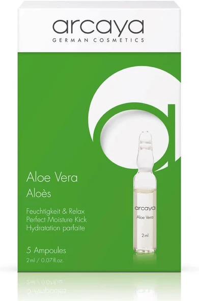 Arcaya Aloe Vera Ampul 5X2 Ml ürün görseli 1