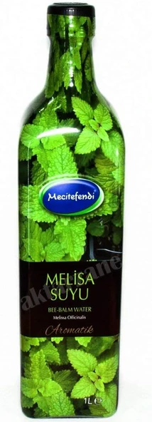 Mecitefendi Melisa Suyu 1 Lt. Cam Şişe ürün görseli 1
