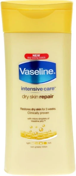 Vaseline Vücut Losyonu Dry Skin Repair Onarıcı 400Ml ürün görseli 1