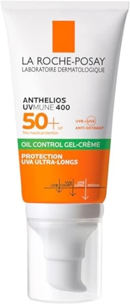 La Roche Posay Anthelios Spf 50+ Oil Control Gel Cream 50Ml ürün görseli 1
