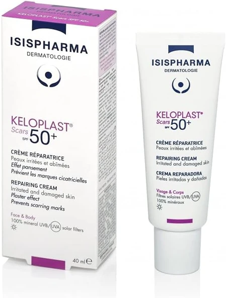 Isis Pharma Keloplast Scars Spf50+ Cream 40Ml ürün görseli 1