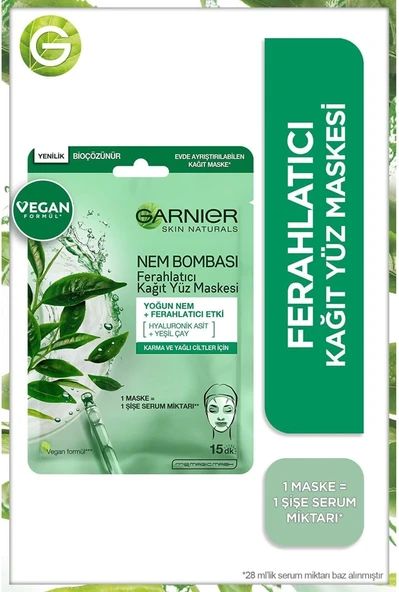 Nem Bombası Ferahlatıcı Kağıt Maske ürün görseli 1