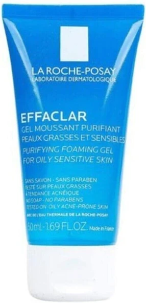 La Roche-Posay Effaclar Gel 50 Ml Seyahat Boy ürün görseli 1