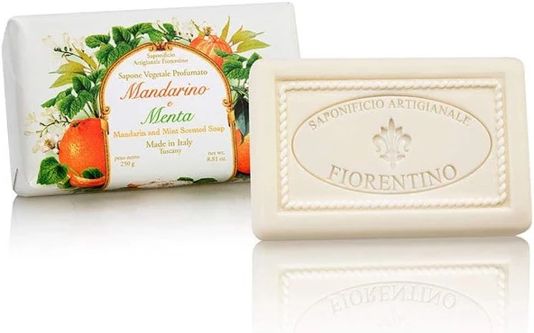 Saponificio Artigianale Fiorentino Sabun 250 Gr - Tangerine And Mint ürün görseli 1
