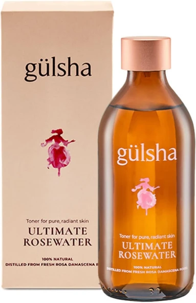 Gülsha Tam Gül Suyu 200 Ml ürün görseli 1