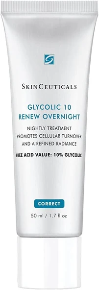 Skinceuticals Glycolic 10 Renew Overnight - Gece Bakım Serumu 50Ml ürün görseli 1