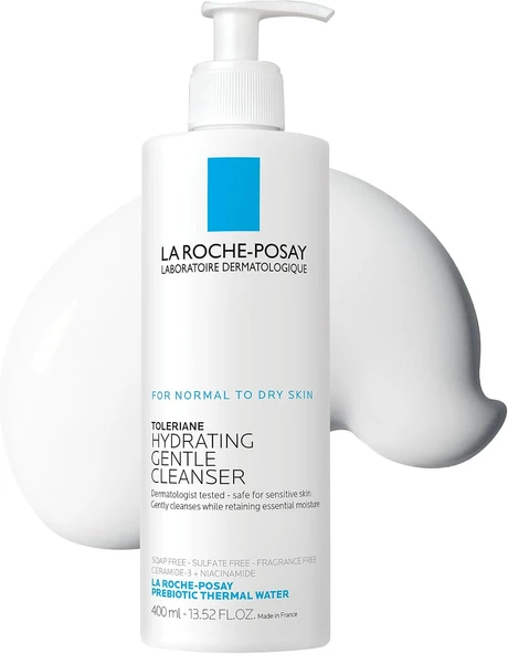 La Roche-Posay Toleriane Hassas Cilt Için Nemlendirici Temizleyici Jel 400Ml ürün görseli 1