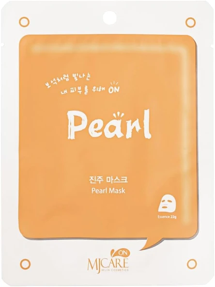 Mjcare On Pearl Mask - İnci Özlü Yüz Maskesi ürün görseli 1