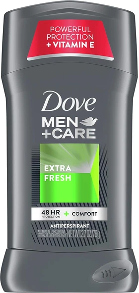 Men+Care Terlemeyi Önleyici Deodorant Çubuk, Ekstra Taze 2,7 Oz ürün görseli 1