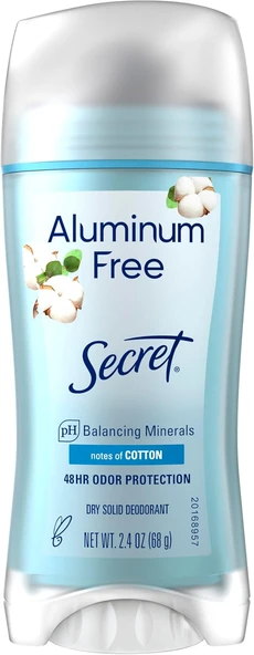 Secret Aluminum Free Cotton Koltuk Altı Deodorant Stick 68Gr ürün görseli 1