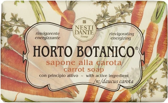 Nesti Dante Organik Sabun Horto Botanico Carrot 250Gr. ürün görseli 1