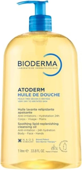 Atoderm Shower Oil Kuru Ciltler Için Niasinamid İçeren Nemlendirici Besleyici Duş Yağı Bebek, Çocuk Yetişkin Kullanımına Uygun ürün görseli 1