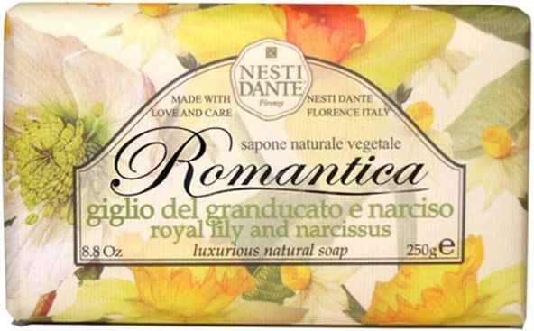 Nesti Dante Romantica & Narcissus 250 Gr Sabun ürün görseli 1